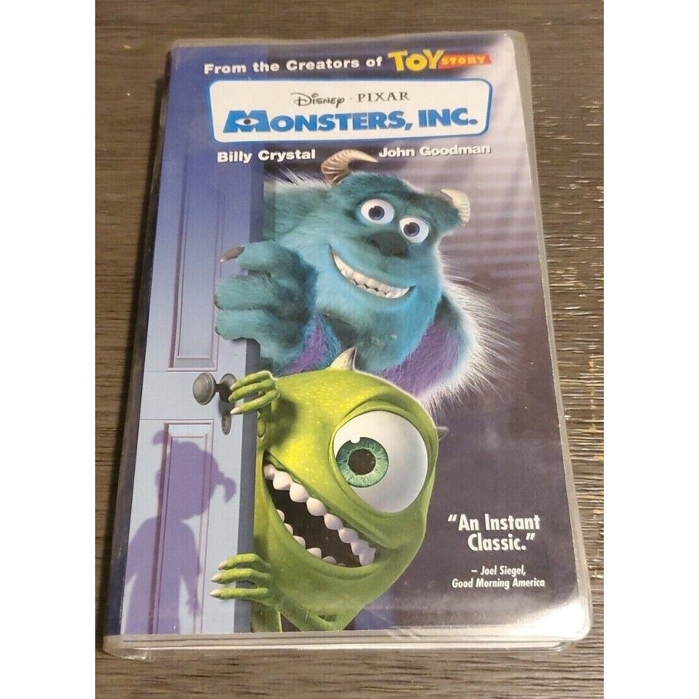 Blue VHS Disney/Pixar Monsters INC